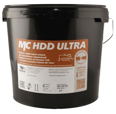 Медно-графитовая смазка для буровых штанг ГНБ МС HDD ULTRA (летняя) ВМПАВТО - фото