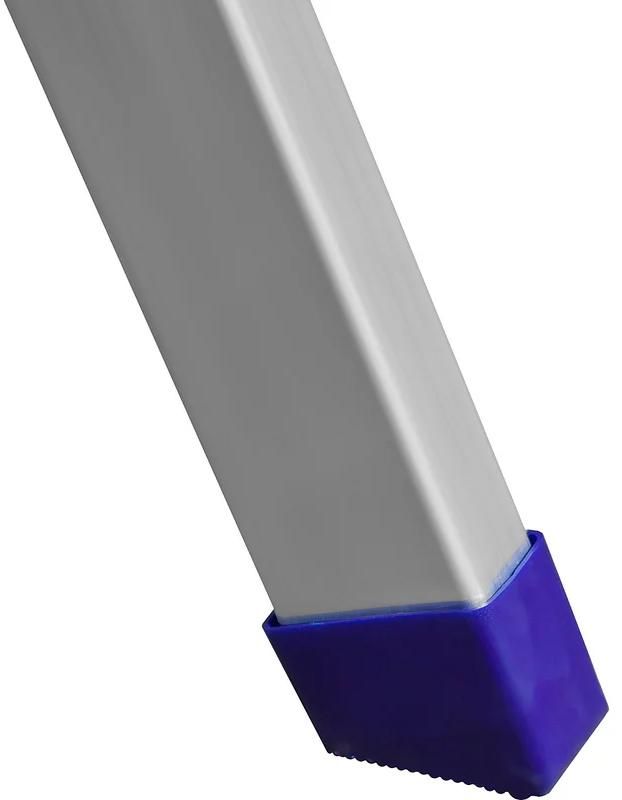 Стремянка двухсторонняя 4 ступени СИБИН 38825-04, алюминий - фото