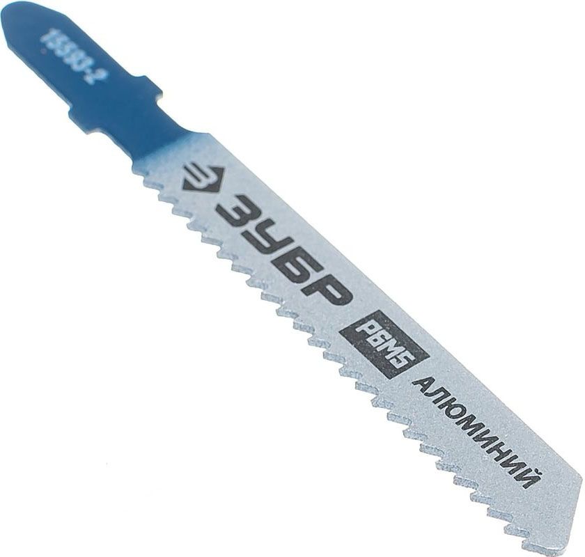 Полотна по металлу T118B для электролобзика 50х2 мм ЗУБР 15593-2_z02, сталь Р6М5, 2 шт - фото