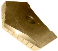 Сверло перовое по металлу (пластина) 26х35 мм 2000-1203 ГОСТ 25526-82, сталь Р6М5К5 TiN