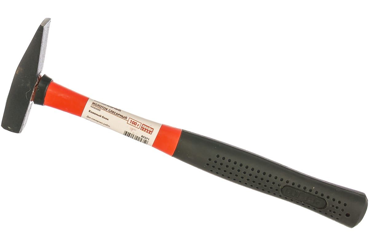 Молоток с фибергласовой ручкой Biber ПРОФИ 85371 - фото