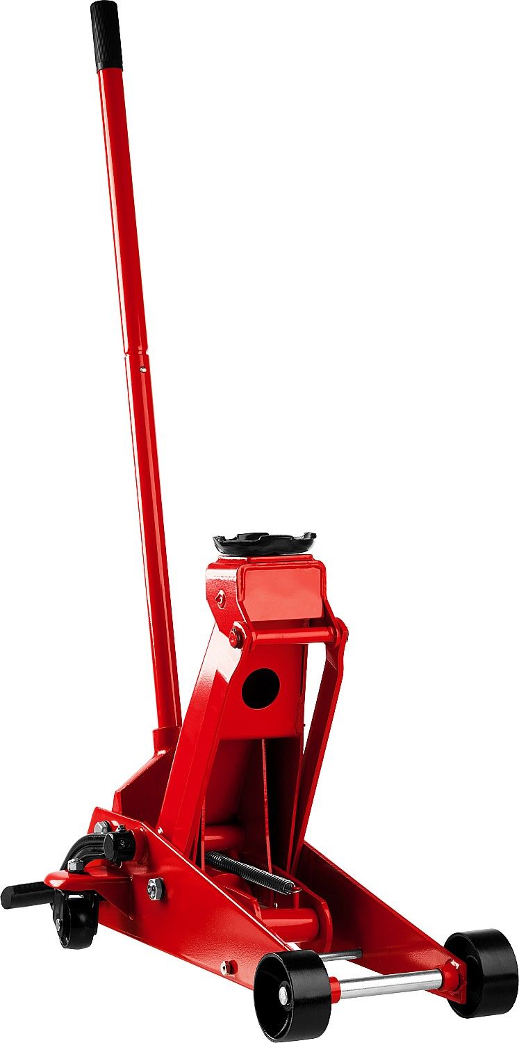 Домкрат подкатной с быстрым и высоким подъемом 3,5 т 145-500 мм Stayer Red Force R-35 43155-3.5 - фото