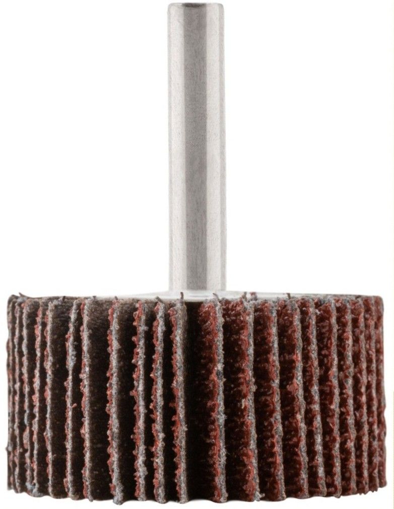 Круг лепестковый радиальный 40х20 мм ц/х 6 мм для дрелей FIT - фото