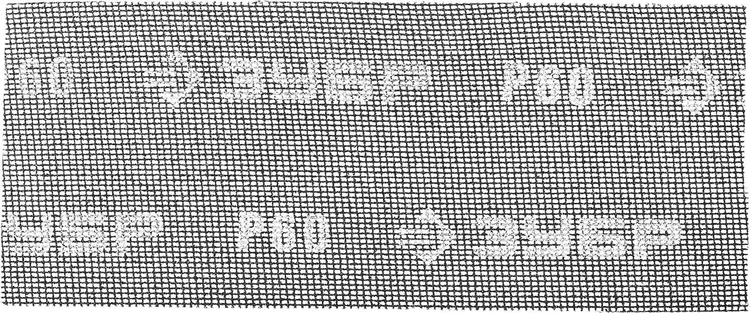 Сетка шлифовальная водостойкая 115х280 мм Р-60 ЗУБР Мастер 35483-060, 5 шт - фото
