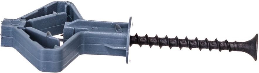 Дюбель бабочка 10х48 мм с шурупом Госкреп OLA, пластик - фото
