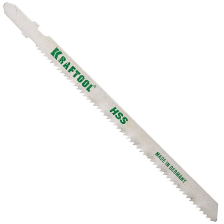 Полотно по металлу для лобзика 132/110 мм, прямой рез T318B Kraftool 159552-2, HSS сталь, 2 шт - фото