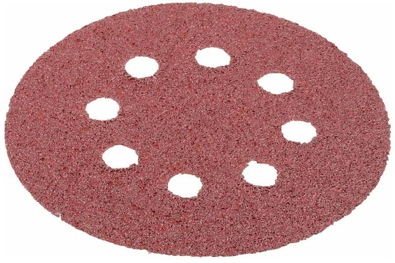 Круг шлифовальный самозацепляющийся с отверстиями Stayer Prof, 5 шт - фото