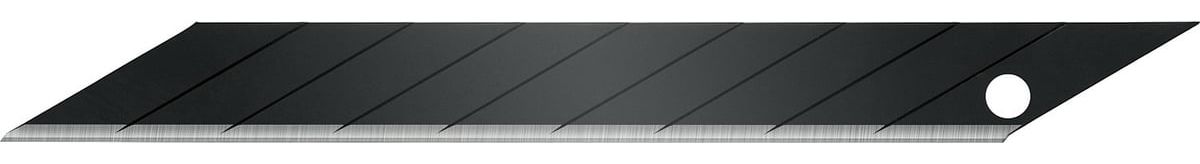 Лезвия сегментированные 9 мм Black Max Kraftool 09602-09-S10, 10 шт - фото