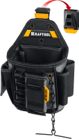 Сумка электрика с креплением FastClip KP- 13E Kraftbuilt Kraftool 38772