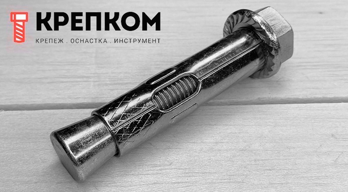 Анкер-болт с гайкой LSI, оцинкованная сталь - фото