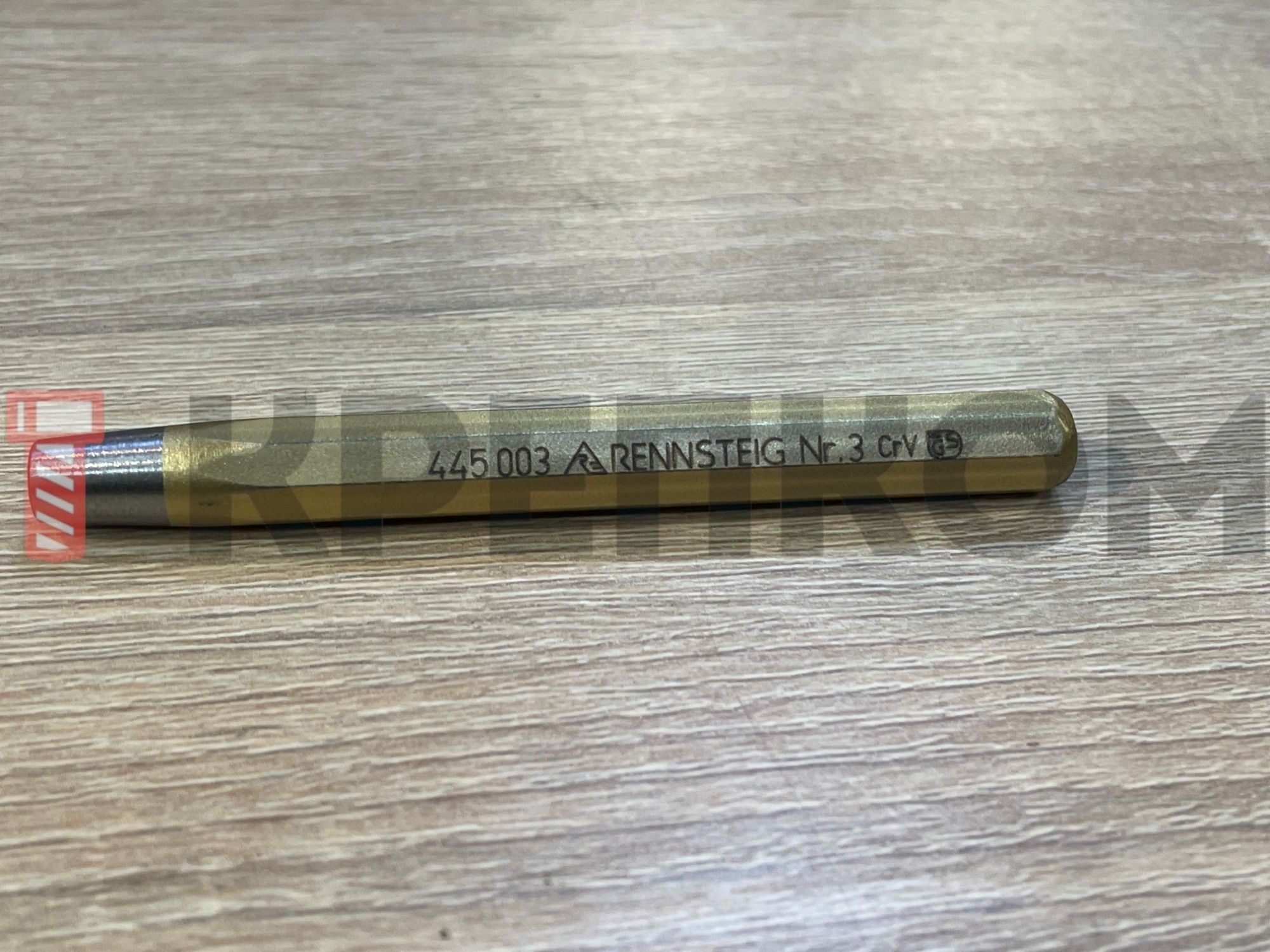 Натяжка для заклёпок наконечник D3 стержень 10х100 мм Rennsteig RE-4450030, сталь Cr-V - фото