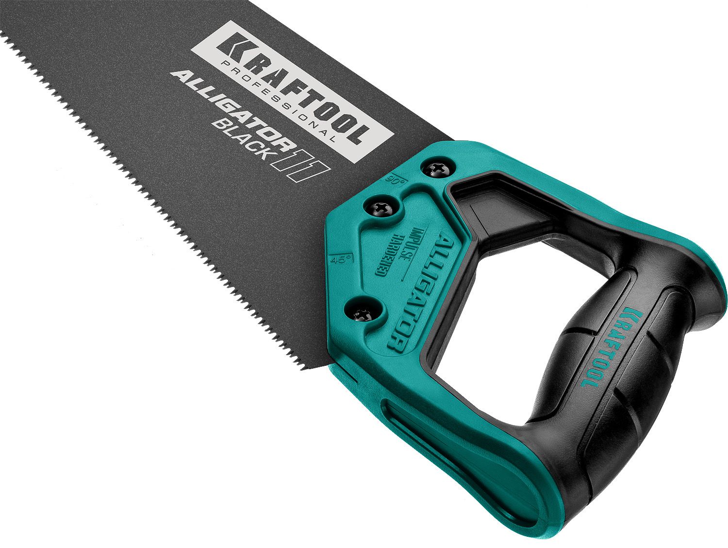 Ножовка по дереву для точного реза Alligator BLACK 11 Kraftool - фото