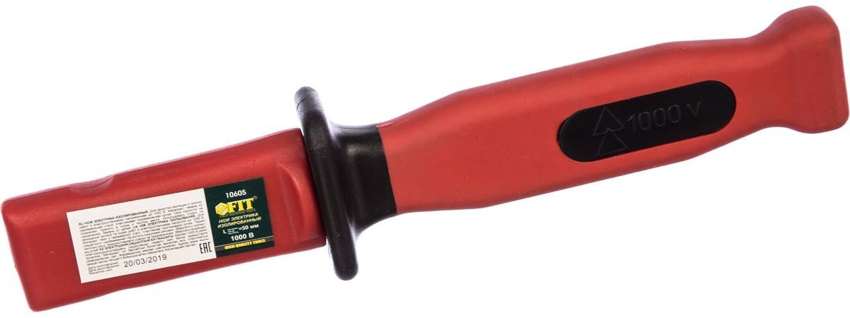 Нож изолированный 1000 В, 170 мм FIT 10605 - фото