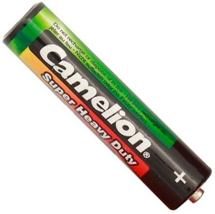 Батарейка минипальчиковая солевая тип AAA 1,5 В R03/286 Camelion 3804 - фото