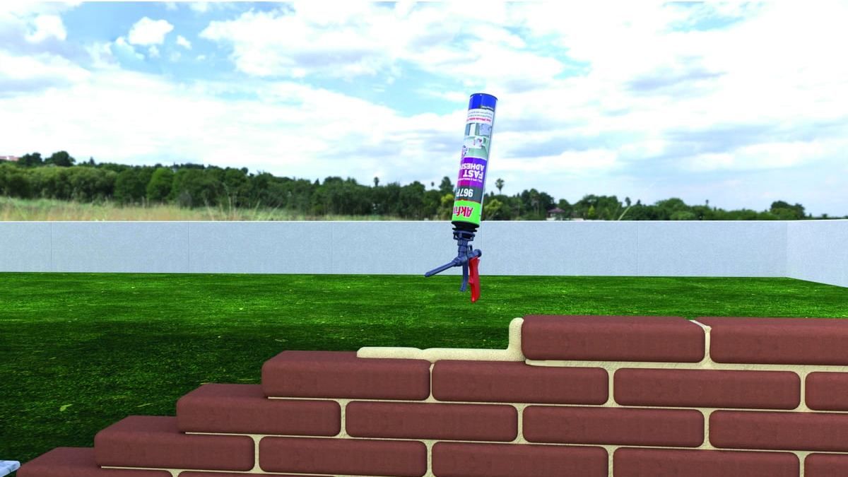 Клей-пена многоцелевая летняя 750 мл Akfix 967P - фото