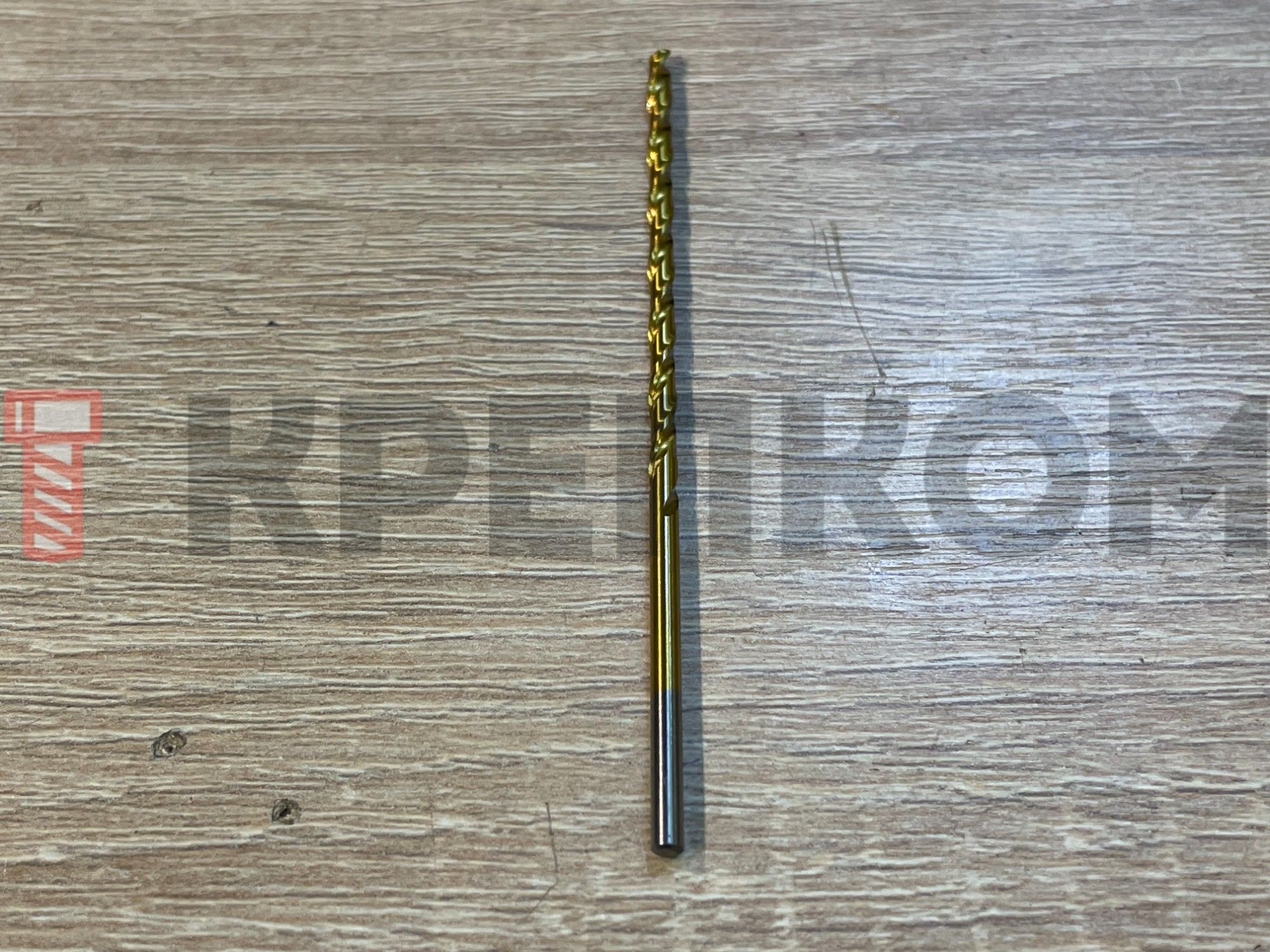 Сверло удлинённое 3х100 №661 ц/х DIN340 в боксе (10 шт) Профоснастка 30206021, HSS-G TiN - фото