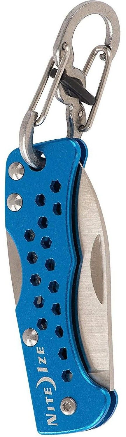 Нож-брелок Nite Ize DoohicKey Knife KMTK-03-R7, синий - фото