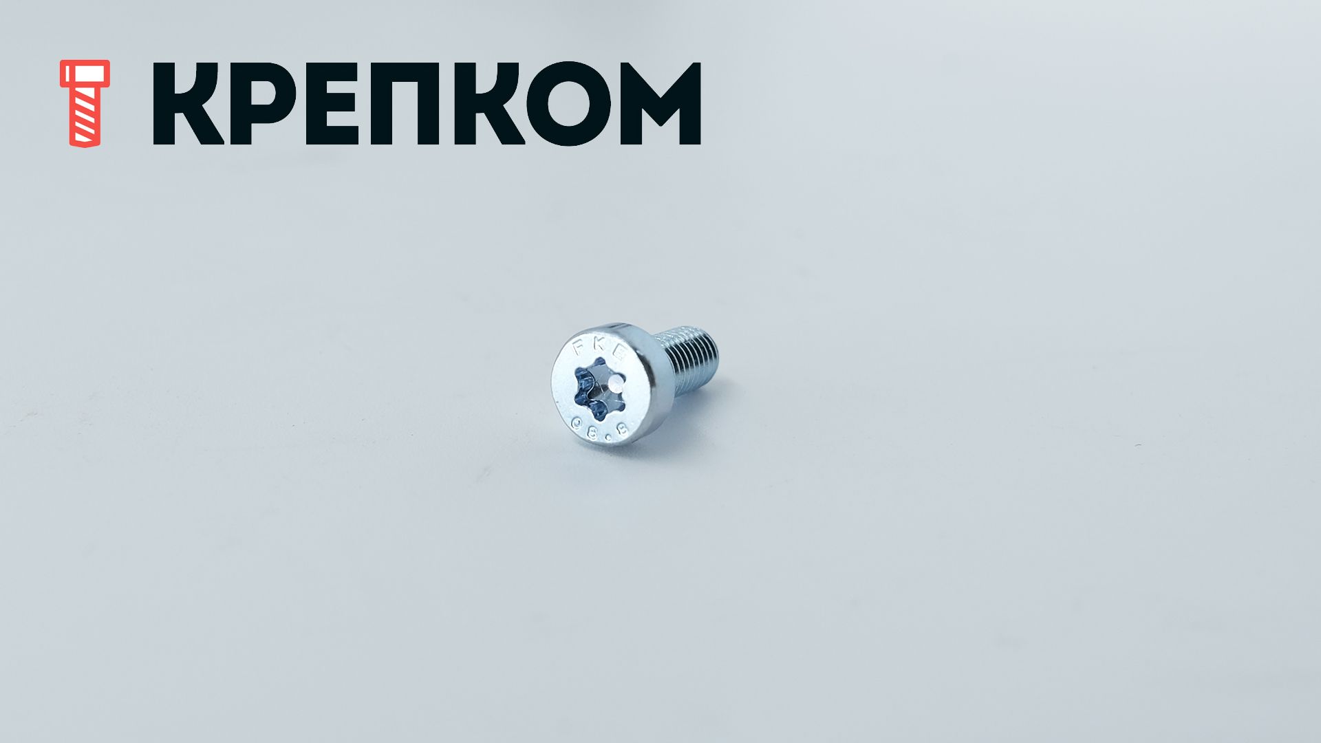 Винт с низкой цилиндрической головкой и шлицем Torx DIN 7984, класс прочности 8.8, оцинкованная сталь - фото