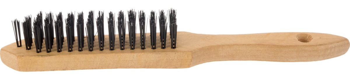 Щетка проволочная стальная с деревянной ручкой Professional Stayer - фото