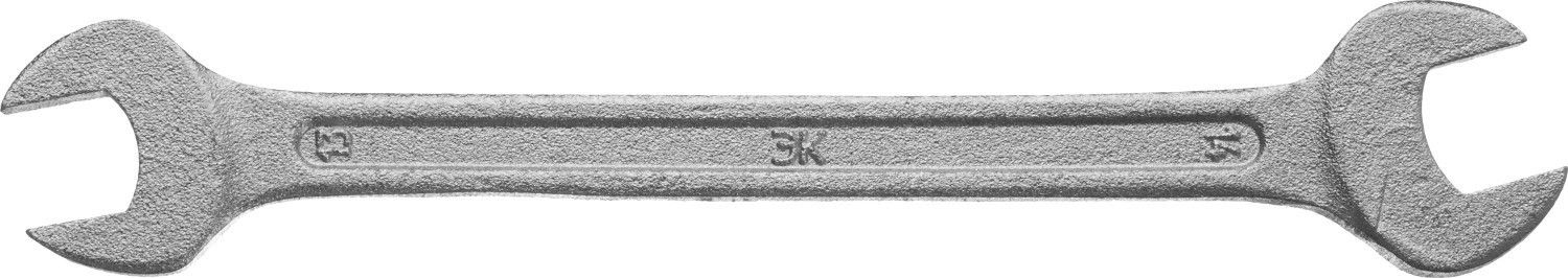 Рожковый гаечный ключ 13 x 14 мм, ЗУБР 27115-13-14 - фото