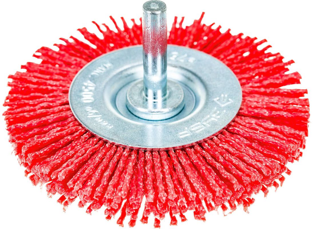 Щетка дисковая 50 мм Профессионал ЗУБР 35161-050, нейлон - фото