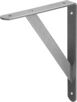Уголок-кронштейн усиленный, с распоркой 400х280х4 мм Stayer Master 37423-5, оцинкованная сталь