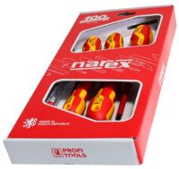 Набор отверток диэлектрических S Line Elektro Profi Slim Narex 855110, 6 предметов