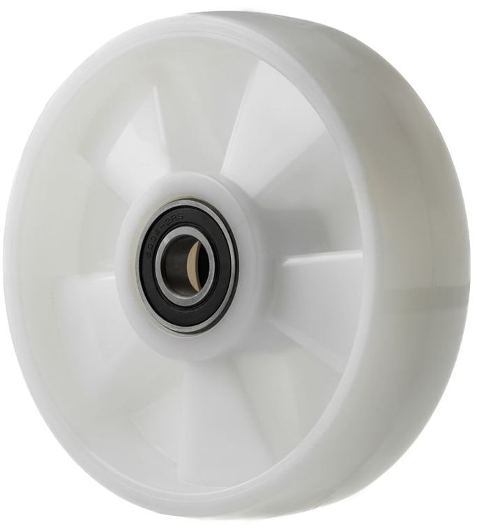 Колесо нейлоновое с подшипником для тележек гидравлических TOR - фото