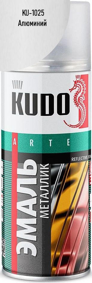 Изображение товара Эмаль универсальная металлик 520 мл Kudo KU-1025