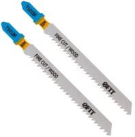 Полотно по дереву, шлифованные под свободным углом зубья, 100/74/2,5 мм T101BF FIT 40901, биметалл