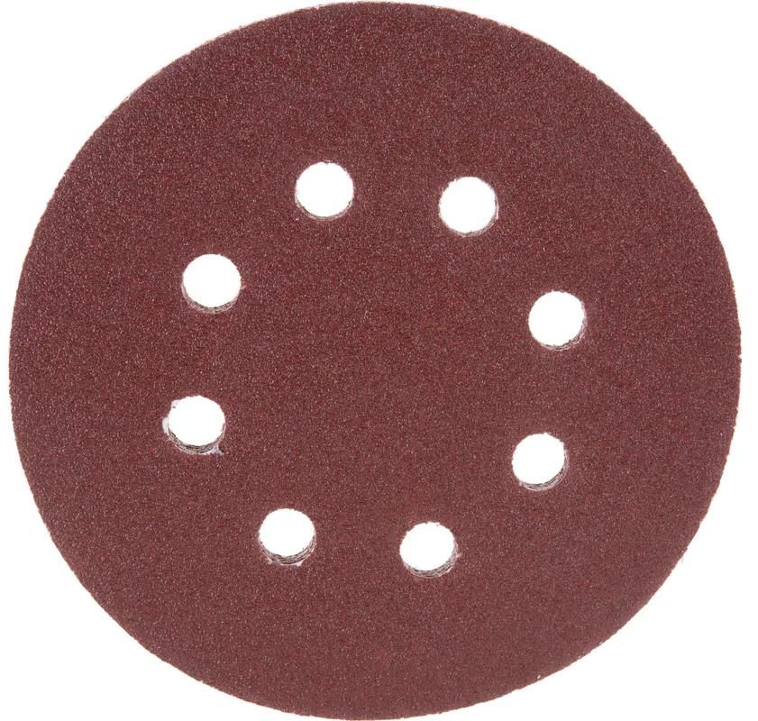Круг шлифовальный самозацепляющийся с отверстиями Stayer Prof, 5 шт - фото