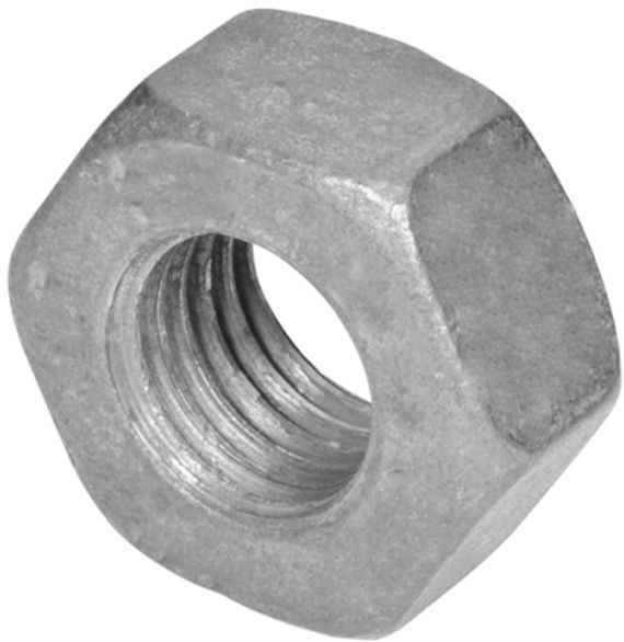 Гайка DIN 6915 / ГОСТ Р 52645-2006 (DIN 6915), класс прочности 10, цинк-ламельное покрытие - фото