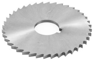 Фреза дисковая прорезная 80х3х22 мм, Z40, тип 2, со шпоночным пазом HSS РИ ri.174.1797  - фото