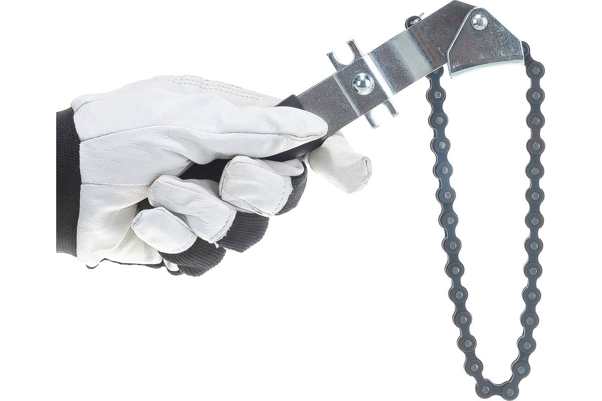 Ключ цепной для снятия автомобильных фильтров Master Stayer 4318 - фото