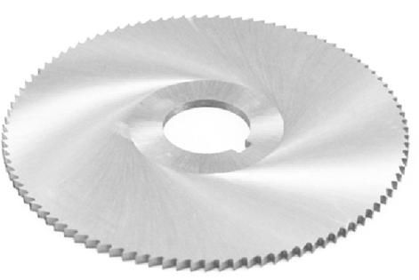 Фреза дисковая прорезная по металлу, со ступицей и шпоночным пазом HSS РИ - фото