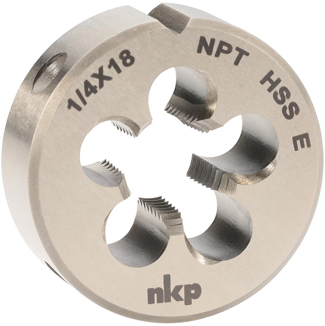 Плашка 3/8"-18 HSSE DIN EN 24230 NKP 121001-N1-4629, дюймовая резьба NPT - фото