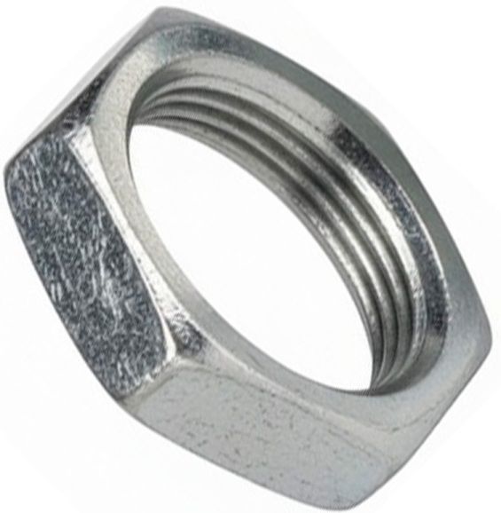 Контргайка 15 мм ГОСТ 8961-75, оцинкованная сталь - фото