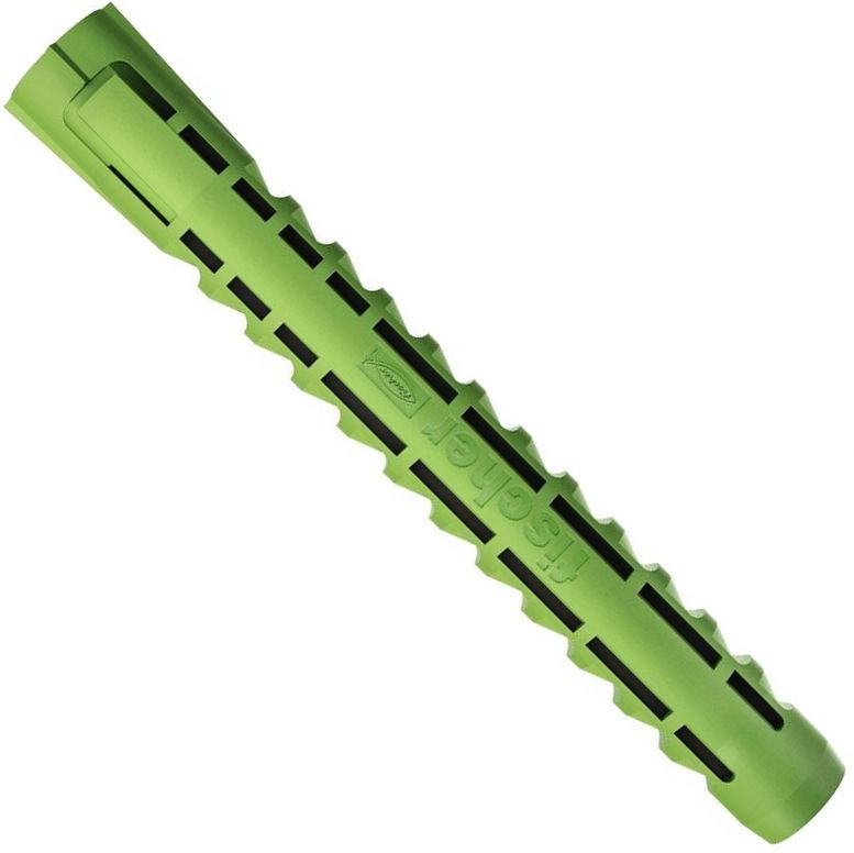 Дюбель SX Green 6x50 Fischer 524861 с увеличенной глубиной анкеровки, зелёный нейлон - фото