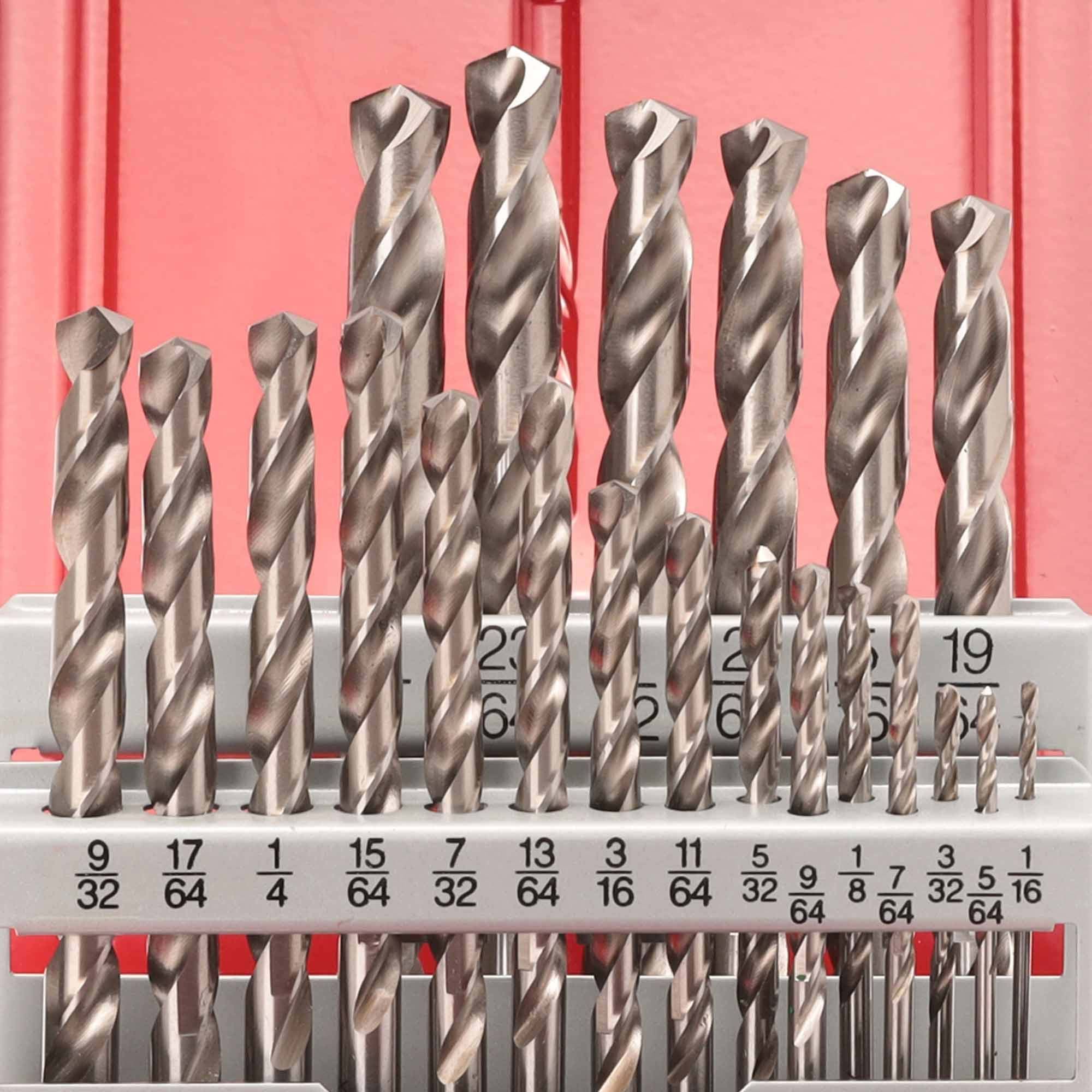 Набор сверл по металлу 1/16"-3/8", 21 шт HSS-G DIN 338 Ruko 214850RO - фото