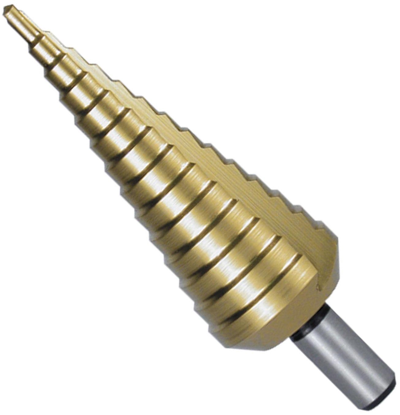 Сверло ступенчатое по металлу, прямая канавка HSS-G TiN Terrax by Ruko - фото