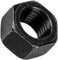Гайка высокопрочная с мелкой резьбой DIN 934, класс прочности 8, оксидированная