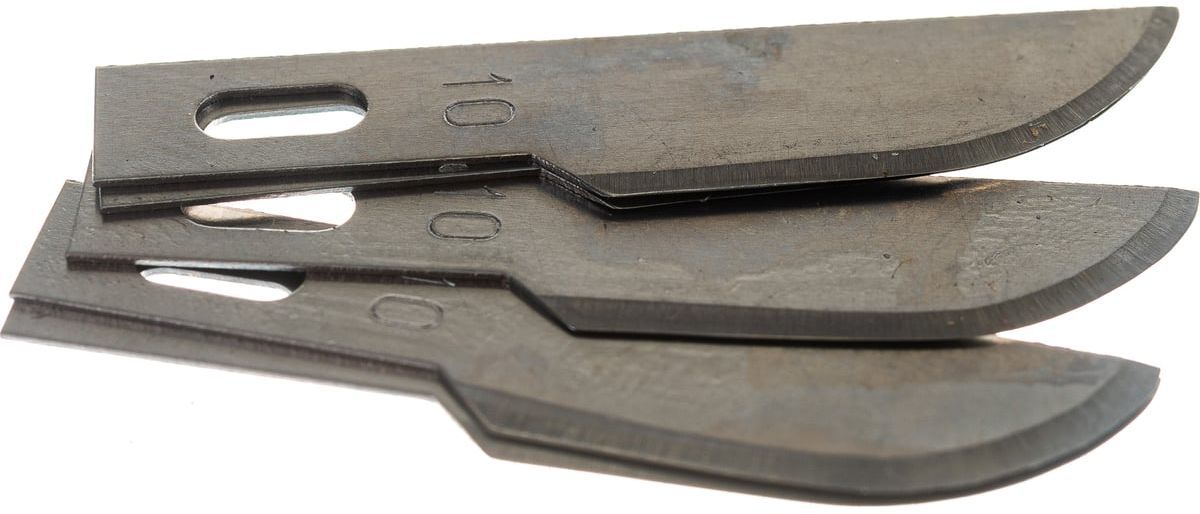 Лезвие закругленное для макетного ножа 6 мм FIT 10493, 5 шт - фото