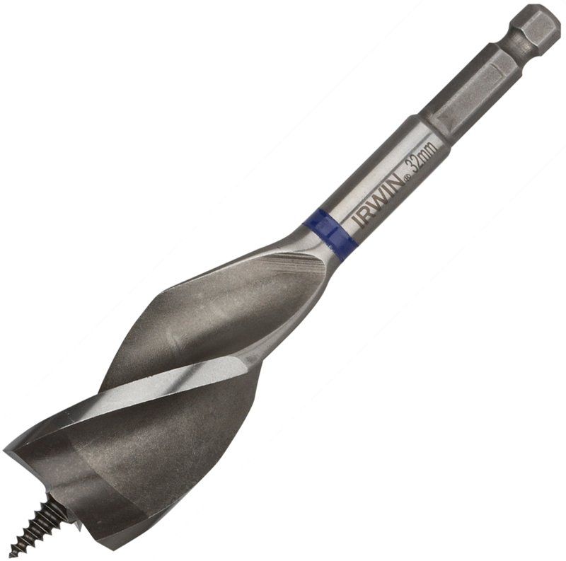Сверло-бур по дереву с гвоздями IRWIN Blue Groove Power 25мм (10507717) - фото