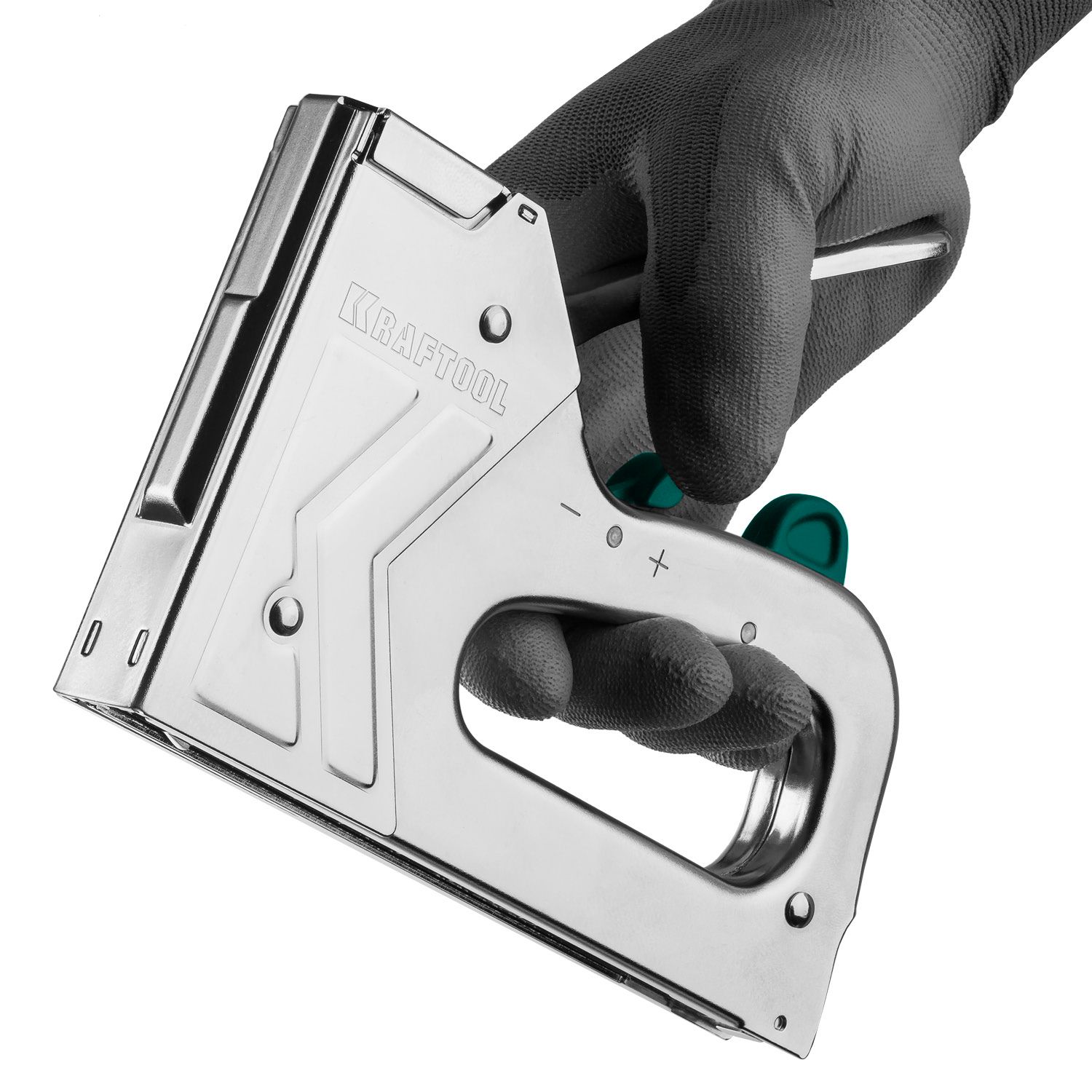 Степлер рессорный тип 140 (G/11/57) 20GA (6 -16 мм)/300/500 Hard-140 Kraftool 3185 - фото