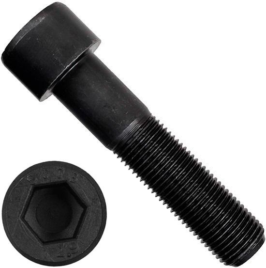 Винт М14х1,5х30 с цилиндрической головкой и внутренним шестигранником DIN 912 (ISO 12474), класс прочности 12.9 - фото