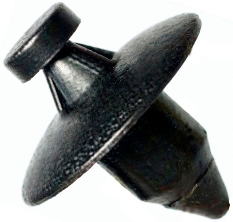 Клипса автомобильная крепежная с нажимным штырьком AS-3170 - фото