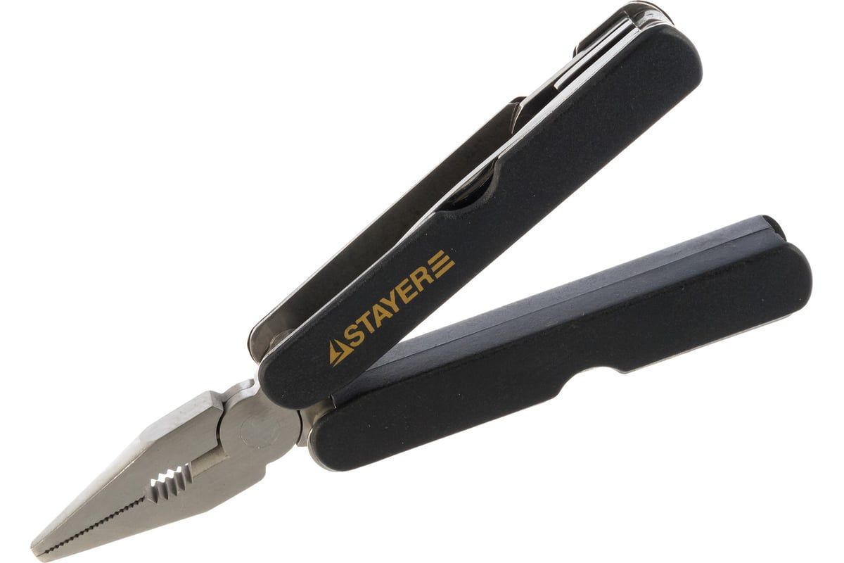 Инструмент многофункциональный мультитул 11 в 1 Standard Stayer 22855 - фото