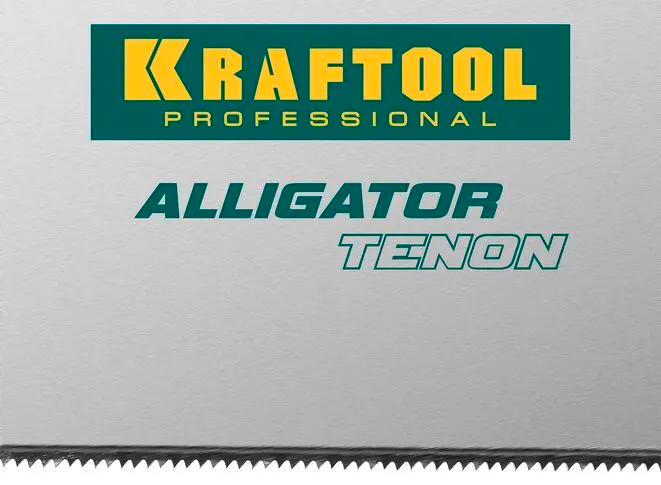 Ножовка 300 мм с обушком для стусла Alligator Tenon 15 Kraftool 15228-30 - фото