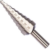 Сверло ступенчатое по металлу, прямая канавка HSS Messer