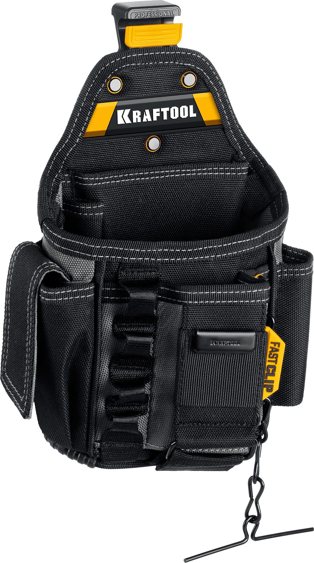 Сумка электрика с креплением FastClip KP- 13E Kraftbuilt Kraftool 38772 - фото